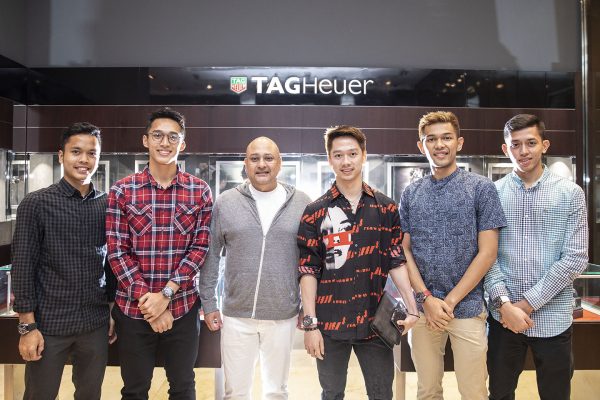Time International Presented TAG Heuer Watch to Indonesian Badminton Team for Winning Medals at Asian Games 2018