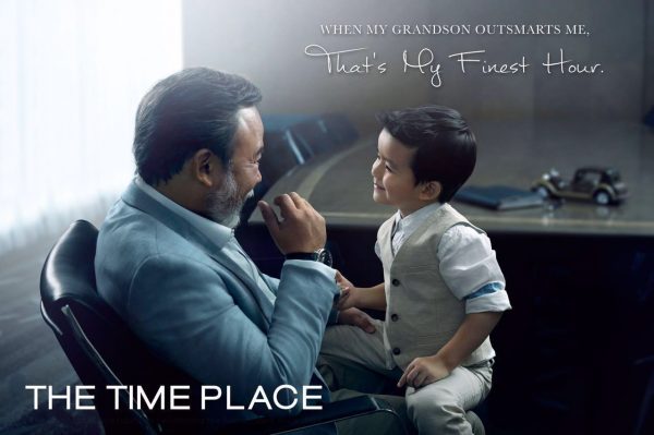 The Time Place Launches “My Finest Hour” Campaign Series When my grandson outsmarts me, that is my finest hour