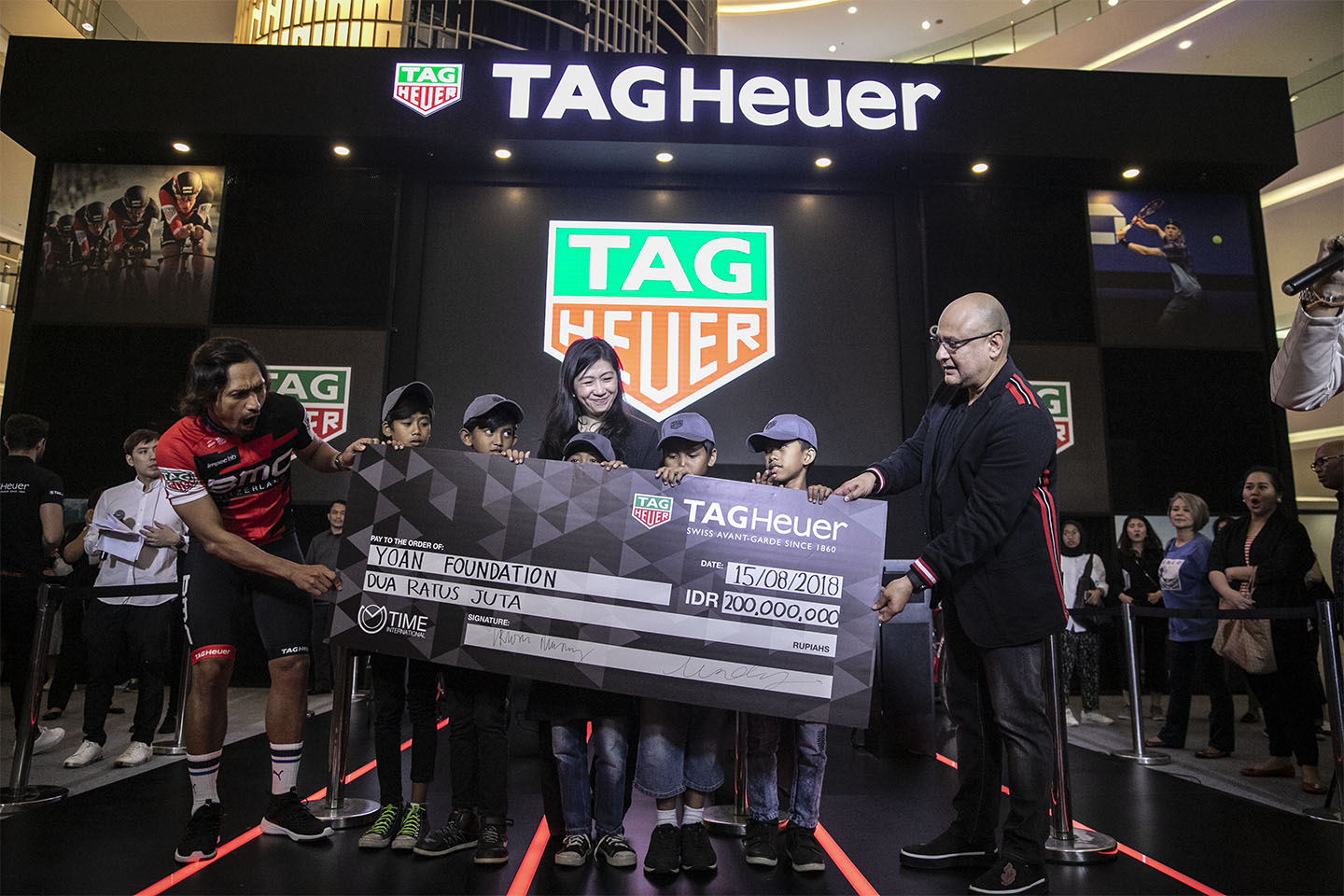 TAG Heuer Sports Hub Exhibition Jakarta, Indonesia