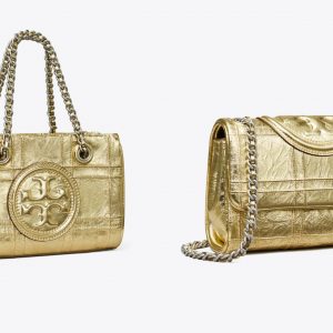 Steal the Spotlight with Tory Burch’s Metallic Collection