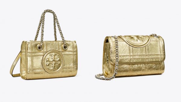 Steal the Spotlight with Tory Burch’s Metallic Collection