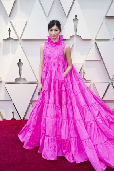 Gemma Chan in Valentino