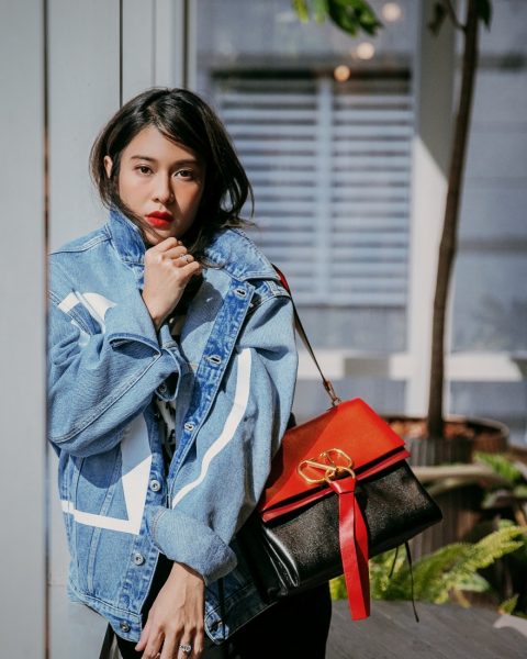 Dian Sastro and The New Valentino Garavani Handbags